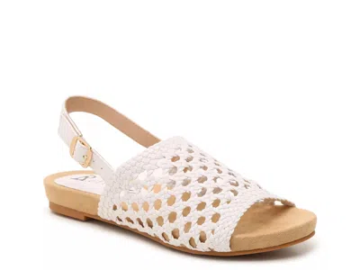 Bellini Wide Width Newable Sandal In White