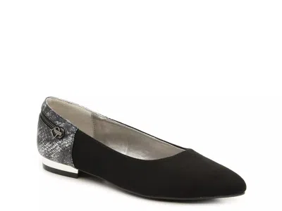 Bellini Wide Width Novatoo Flat In Black