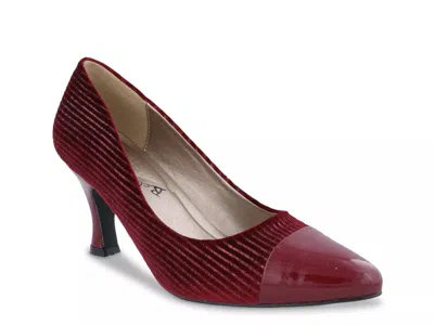 Bellini Zesty Pump In Burgundy