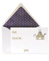 Bell'invito Circus Boy Thank You Cards, Box Of 12 In White
