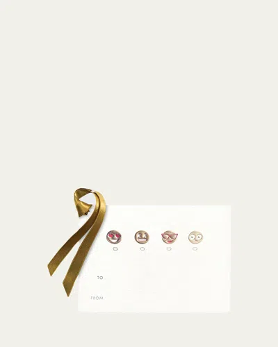 BELL'INVITO EMOJI GIFT TAGS, SET OF 8