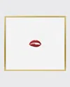 Bell'invito Framed Stationary Wall Art In Pucker
