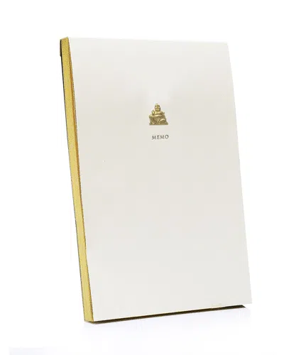 Bell'invito Happy Buddha Jotter Pad In White