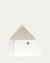 Bell'invito Hi Robot Stationery Set, Box Of 10 In White
