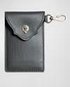 Bell'invito Keychain Card Case In Asphalt