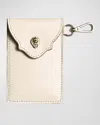 Bell'invito Keychain Card Case In Ivory
