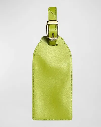 Bell'invito Monogram Luggage Tag In Green