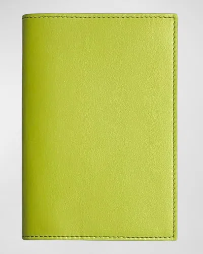 Bell'invito Monogram Passport Cover In Green
