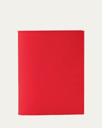 Bell'invito Monogram Passport Cover In Red
