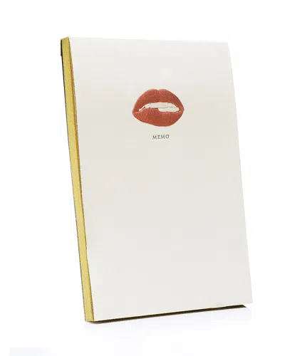 Bell'invito Pucker Jotter Pad In White