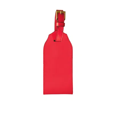 Bell'invito Red Luggage Tag - Coral