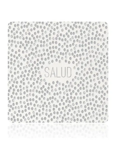 Bell'invito Salud Coasters - Set Of 18 In White