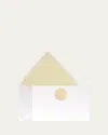 Bell'invito Tortoise Boxed Stationary Set In White