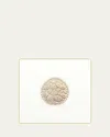 Bell'invito Tortoise Coasters, Set Of 18 In White
