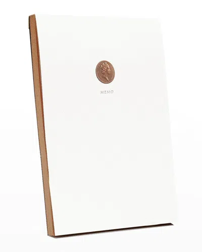 Bell'invito Two Cents Jotter In White
