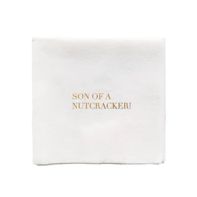 Bell'invito White Son Of A Nutcracker Beverage Napkins