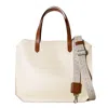 Bell'invito Ivory Tote In Brown