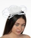 BELLISSIMA MILLINERY COLLECTION WOMEN'S FEATHER & FLOWER FASCINATOR