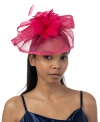 BELLISSIMA MILLINERY COLLECTION WOMEN'S FEATHER SINAMAY FASCINATOR