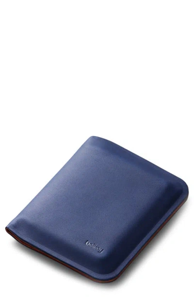 Bellroy Apex Note Sleeve Rfid Leather Bifold Wallet In Indigo