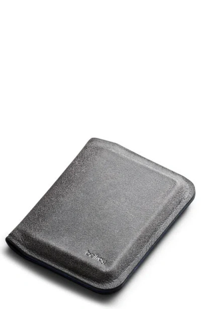 Bellroy Apex Slim Sleeve Rfid Leather Bifold Wallet In Gray