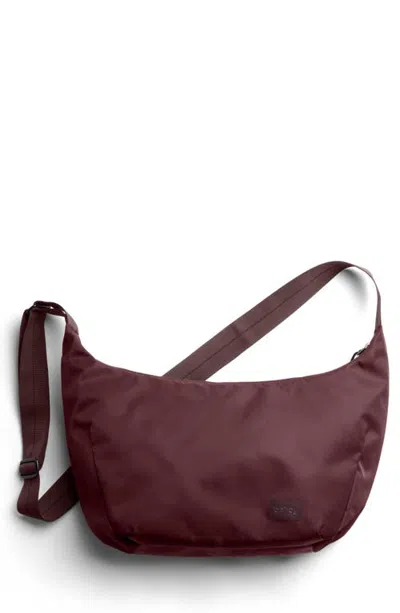 Bellroy Laneway 7-liter Crescent Bag In Burgundy