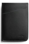 Bellroy Leather Card Sleeve In Black