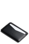 Bellroy Leather Rfid Card Case In Black