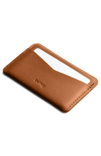 Bellroy Leather Rfid Card Case In Brown