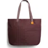 Bellroy Market Tote Bag In Burgundy