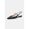 Bells & Becks Tina Mary Jane Slingback Flat In Black