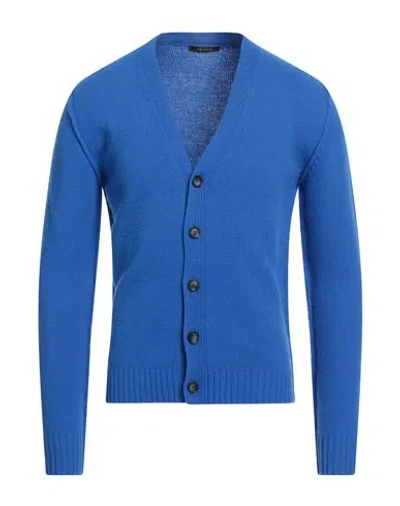 Bellwood Man Cardigan Blue Size 40 Wool