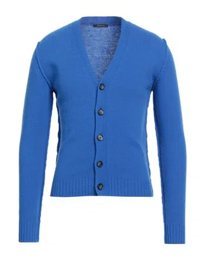 BELLWOOD BELLWOOD MAN CARDIGAN BLUE SIZE 44 WOOL
