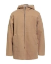 Bellwood Man Coat Camel Size 40 Polyester, Wool In Brown