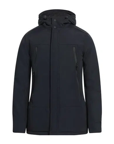 Bellwood Man Jacket Midnight Blue Size Xxl Polyester, Polyamide