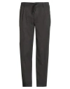 Bellwood Man Pants Grey Size 40 Cotton, Elastane In Black
