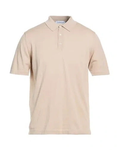 Bellwood Man Polo Shirt Beige Size 42 Cotton In Nude