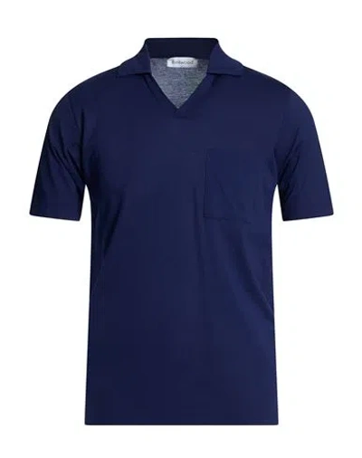 Bellwood Man Polo Shirt Midnight Blue Size 44 Cotton