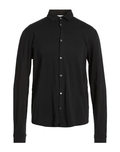 Bellwood Man Shirt Black Size 40 Cotton