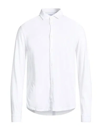 Bellwood Man Shirt White Size 42 Cotton