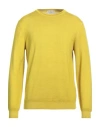 Bellwood Man Sweater Acid Green Size 40 Virgin Wool
