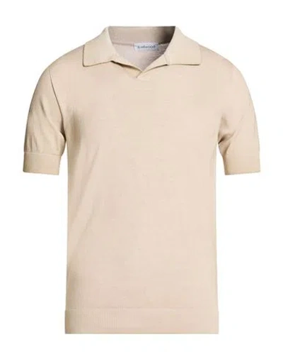 Bellwood Man Sweater Beige Size 40 Cotton In Brown