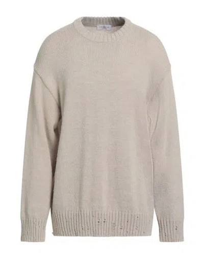 Bellwood Man Sweater Beige Size L Acrylic, Alpaca Wool, Wool, Viscose In Gray
