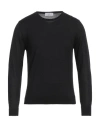 Bellwood Man Sweater Black Size 38 Merino Wool In Black