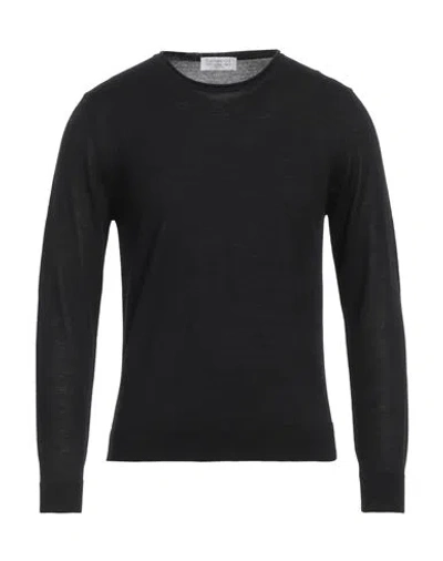 Bellwood Man Sweater Black Size 38 Merino Wool