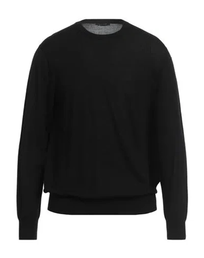 Bellwood Man Sweater Black Size 44 Merino Wool