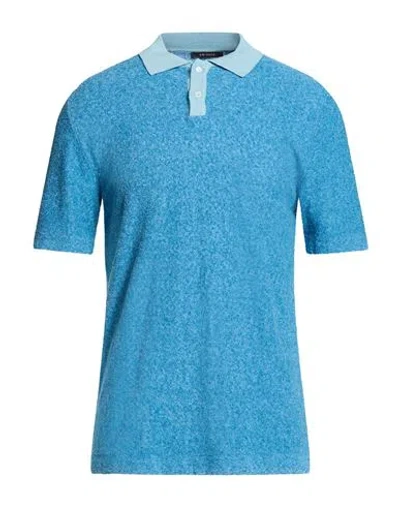 Bellwood Man Sweater Blue Size 42 Cotton, Polyamide