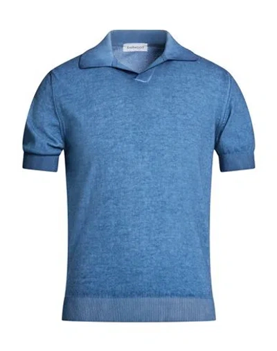 Bellwood Man Sweater Blue Size 44 Cotton