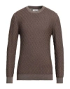 Bellwood Man Sweater Brown Size 42 Merino Wool