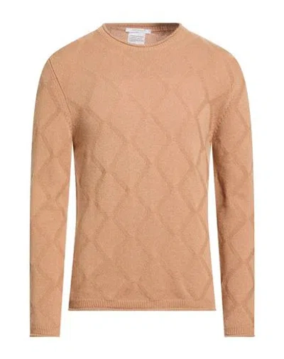 Bellwood Man Sweater Camel Size 36 Wool, Viscose, Polyamide, Cashmere In Brown